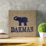 Makoha - Déco sac café toile sur châssis Dakman