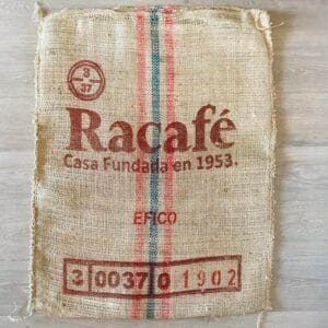 Sac de café en sisal Racafé - avant