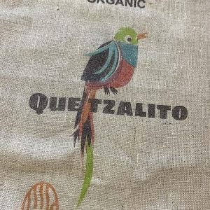 Makoha - sac en toile de jute café Quetzalito Large